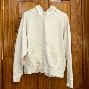 WeWoreWhat Oversized Hoodie in Off White / Cream, Size Small